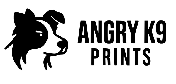 Angry K9 Prints